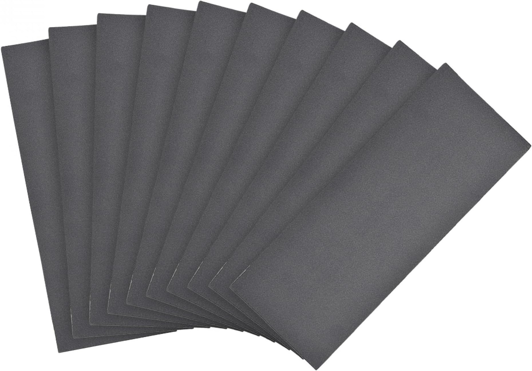 sourcing map 600 Grits Sanding Sheets 9-inch x 3.6-inch Wet Dry Silicon Carbide Sandpaper for Wood Furniture Metal Automotive Polishing 10pcs