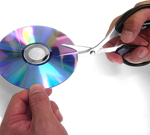 Miniatura 4 de CANARY Tijeras multiusos resistentes de 6.5 pulgadas hoja en ángulo fabricadas en Japón, hoja de acero inoxidable japonesa afilada, color negro