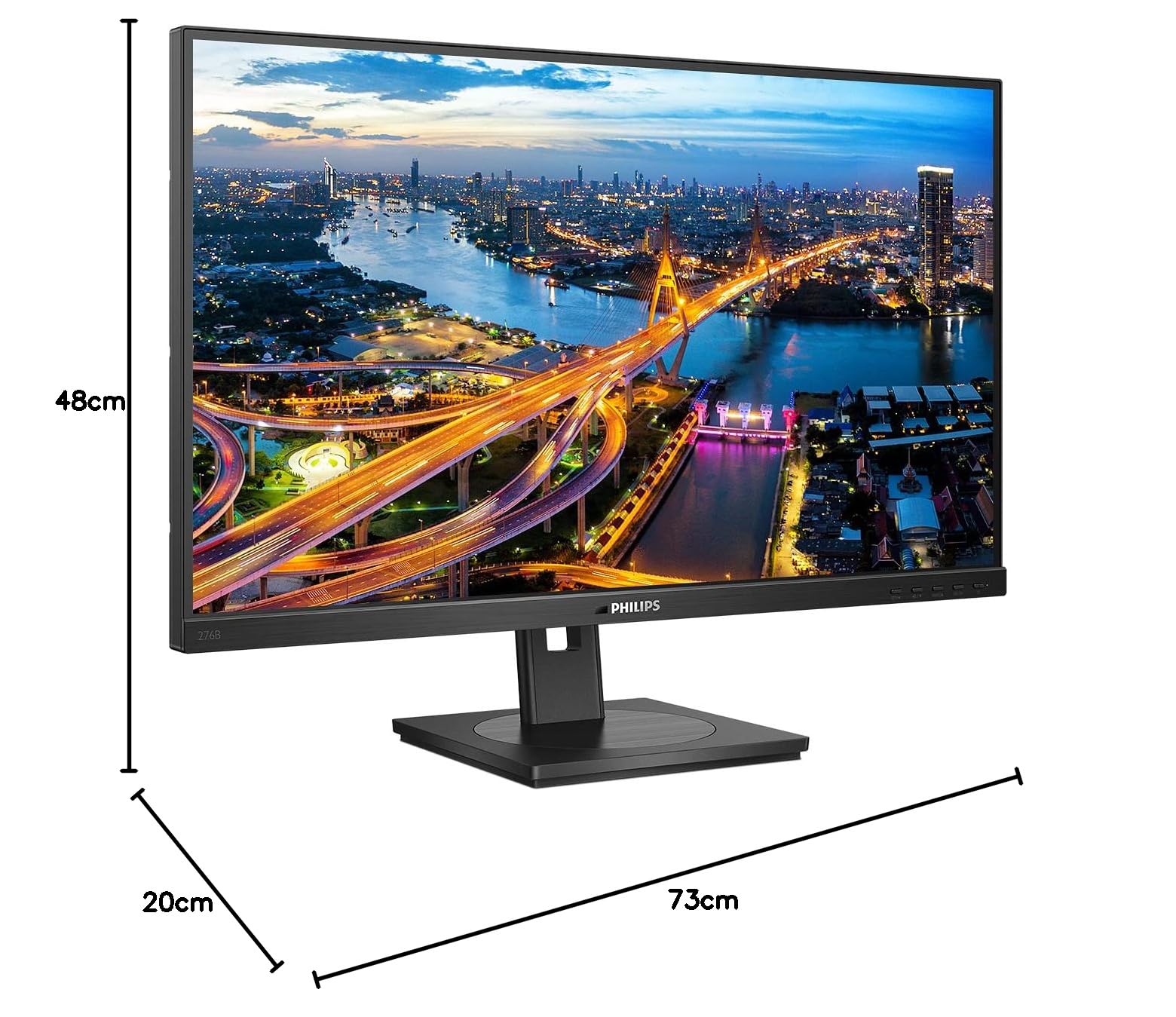 Philips 276B1 - 27 Zoll QHD USB-C Docking Monitor