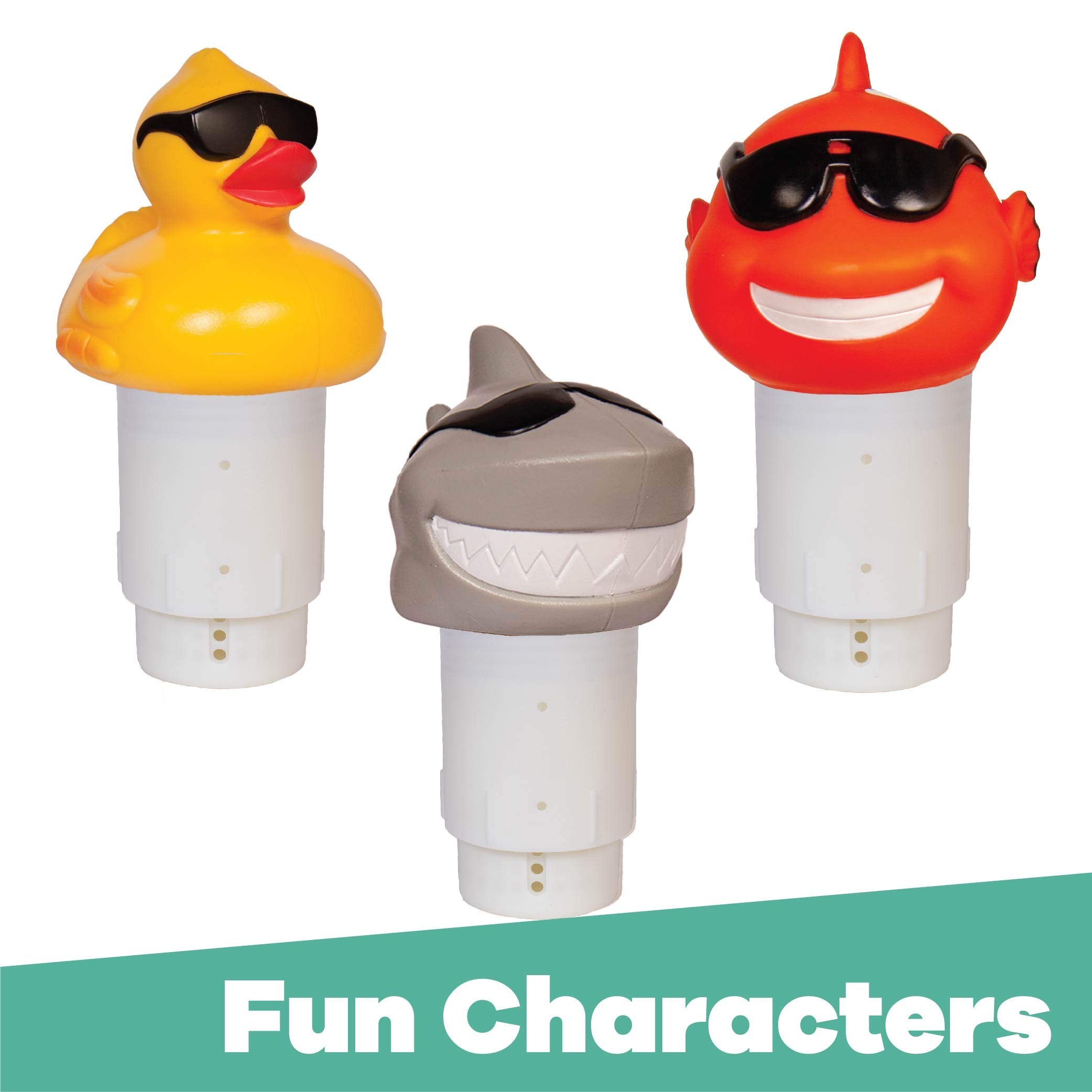 GAME 11404 Clownfish Pool Chlorinator, 3Tablet Chlorine Dispenser