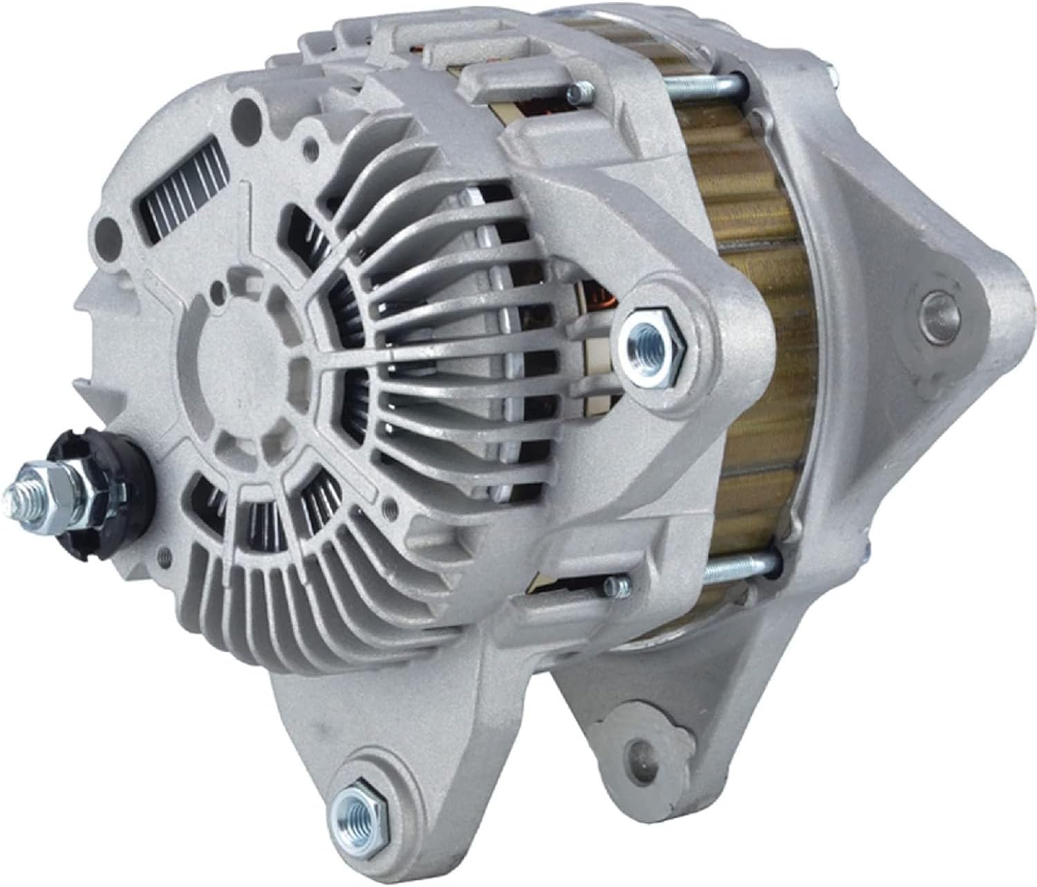 DISCOUNT STARTER & ALTERNATOR 13258N Alternator Compatible with Nissan Juke 1.6L 2011-2017 23100-1KM1A 23100-1KM1M 23100-3YM1A A002TJ1381 A002TJ1381A A2TJ1381 A2TJ1381A A2TJ2081