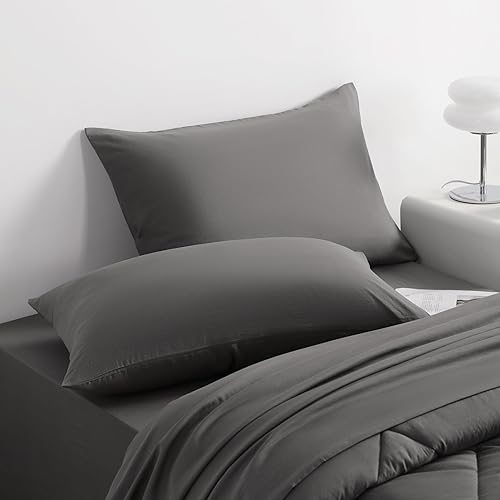 Vista 112 de NTBAY Juego de ropa de cama para niños pequeños, juego de ropa de cama suave y transpirable de 4 piezas para niños y niñas, incluye edredón