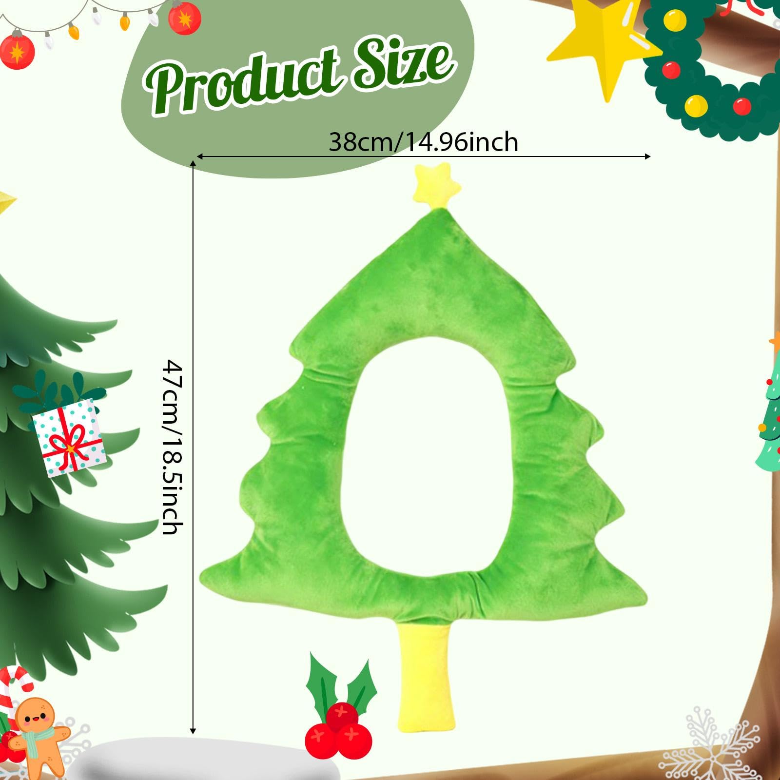 Cappello da Albero di Natale, Copricapo per bomboniere, Eventi, Feste, Giochi di Ruolo per Adulti
