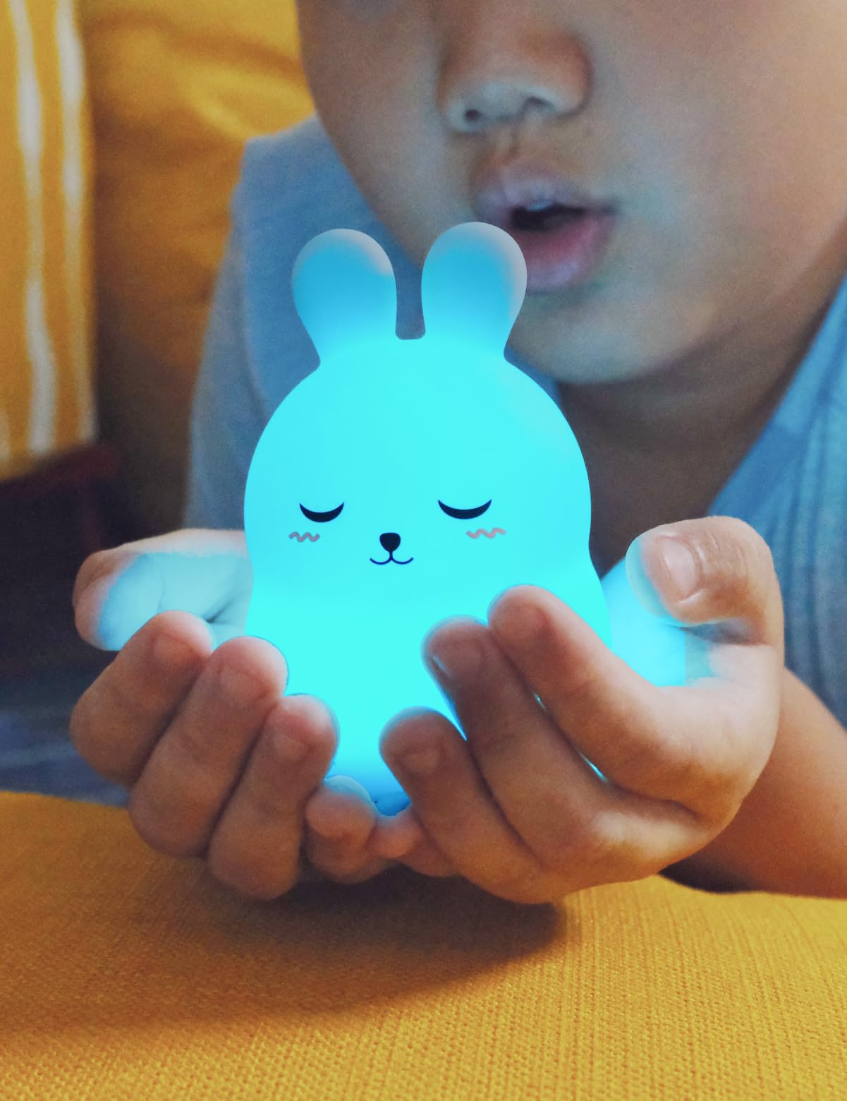 Breathing Pal Mini 'Bonnie' – Luce per respirare consapevolmente, meditazione visiva guidata, luce per respirazione, oggetti per alleviare l'ansia, per calmarsi, meditazione, aiuto per dormire, per