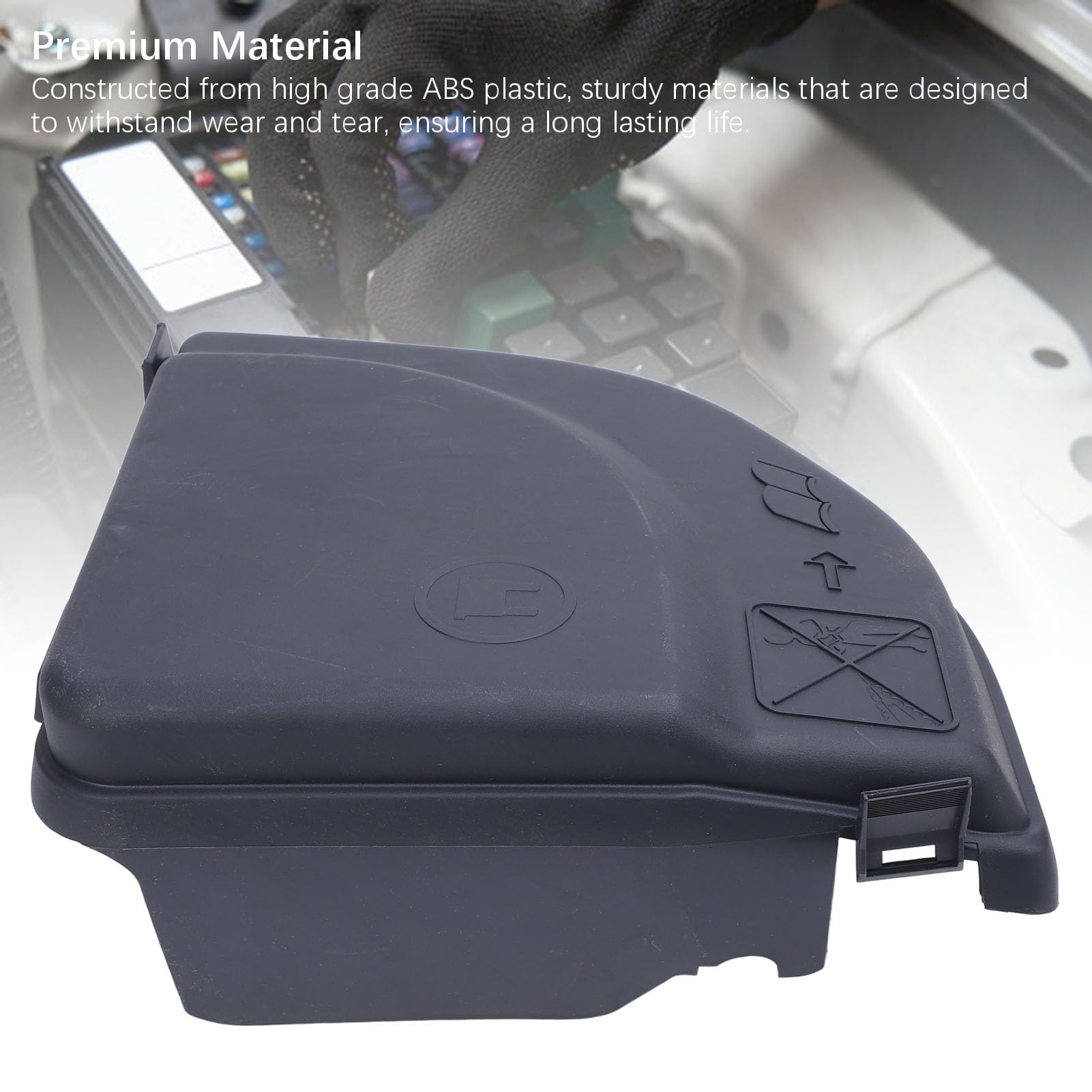 Panneau de Couvercle de Boîte à Fusibles Noir en Plastique ABS, pour C4L C4 DS 5LS DS6 DS 4S