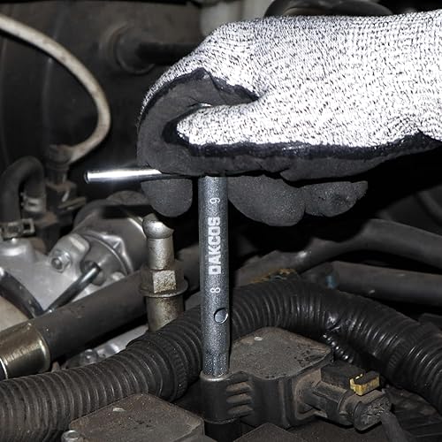 Miniatura 4 de Juego de llaves inglesas de fontaneros para válvula de ducha, juego de llaves de bujía, llave de doble extremo, 0.236-0.866 in