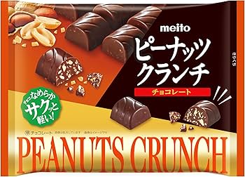 Amazon | 名糖産業 ピーナッツクランチチョコレート 104g×18袋 | 名糖