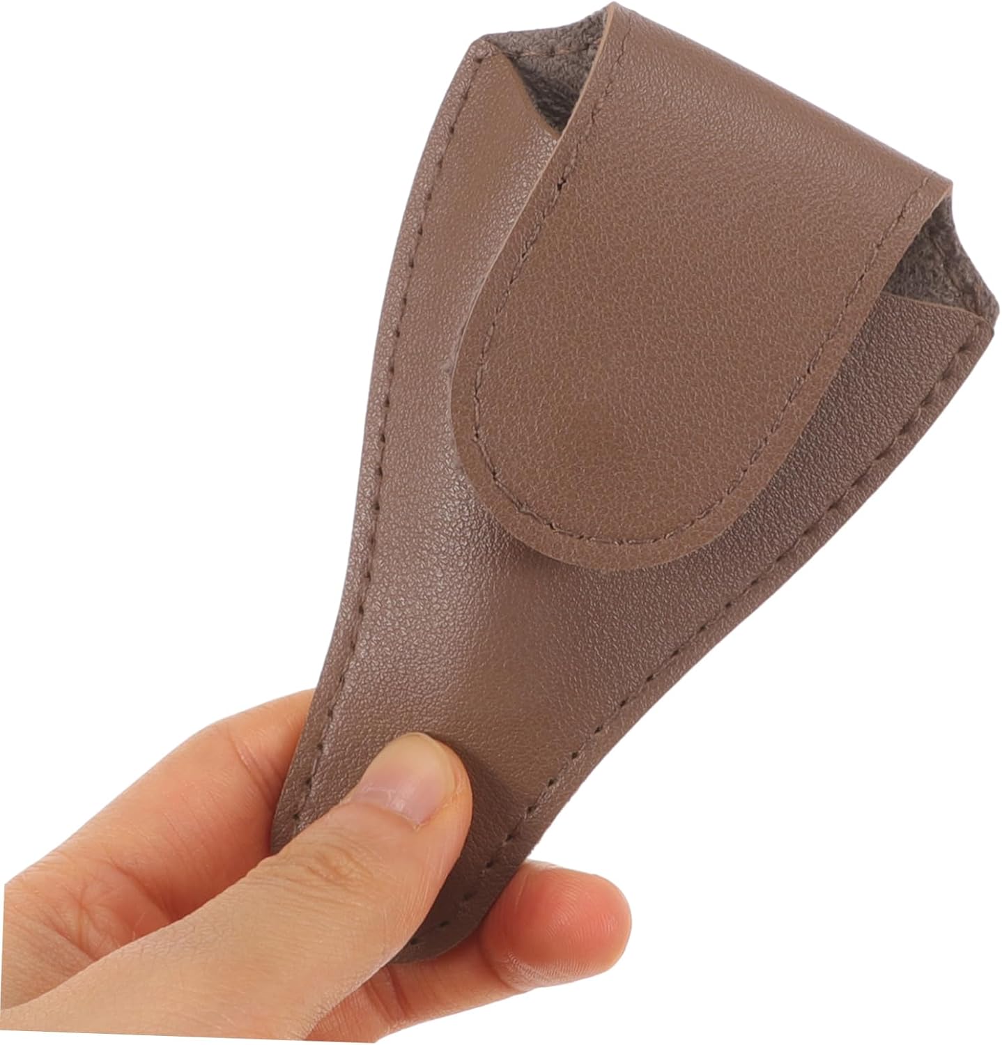 FRCOLOR Nail Clipper Protective Cover Cuticle Scissors Cover for Women Soft Comfortable Pu