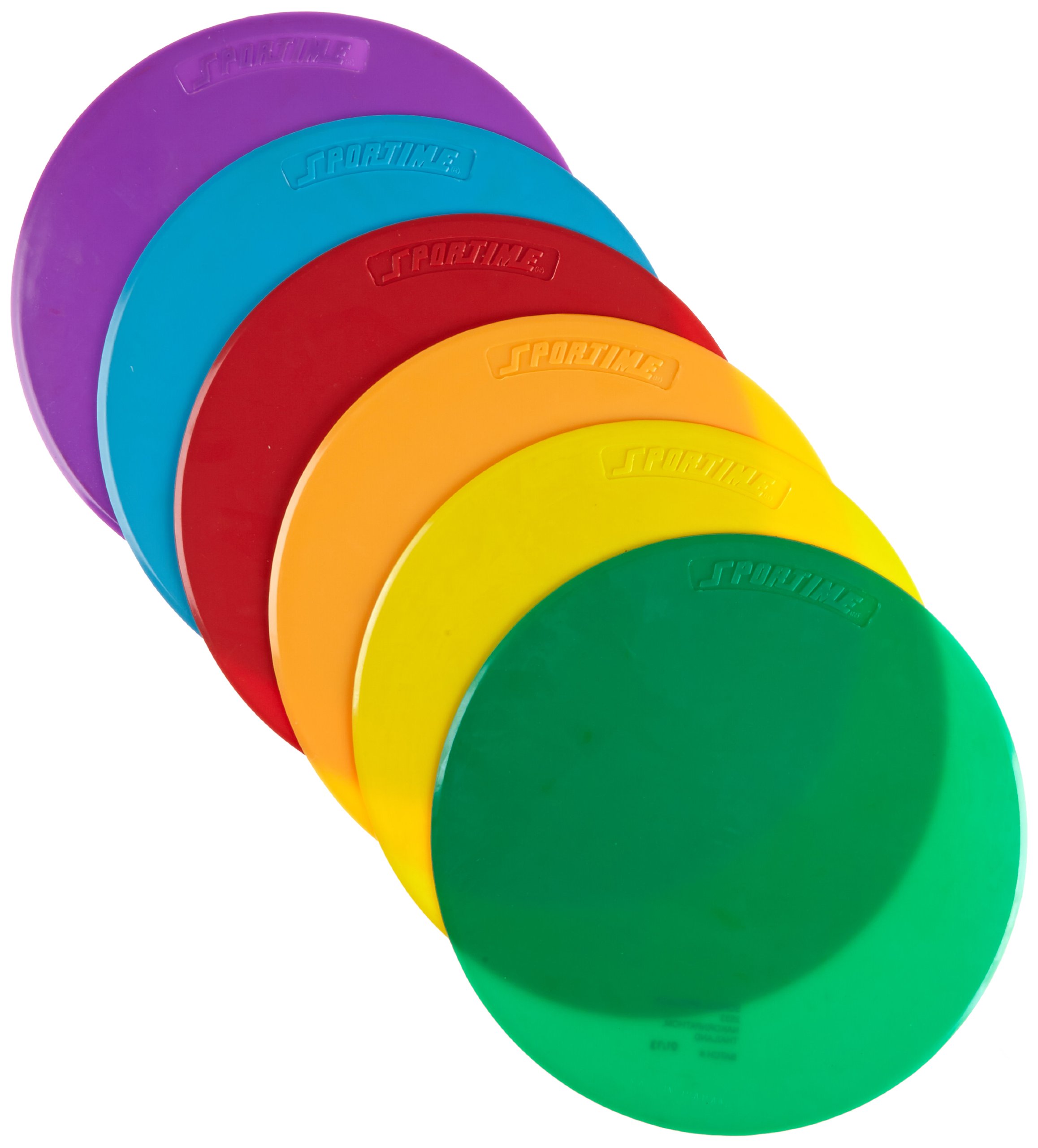 School SmartSpot Markers - 10 Diameter - Set of 6 - Assorte