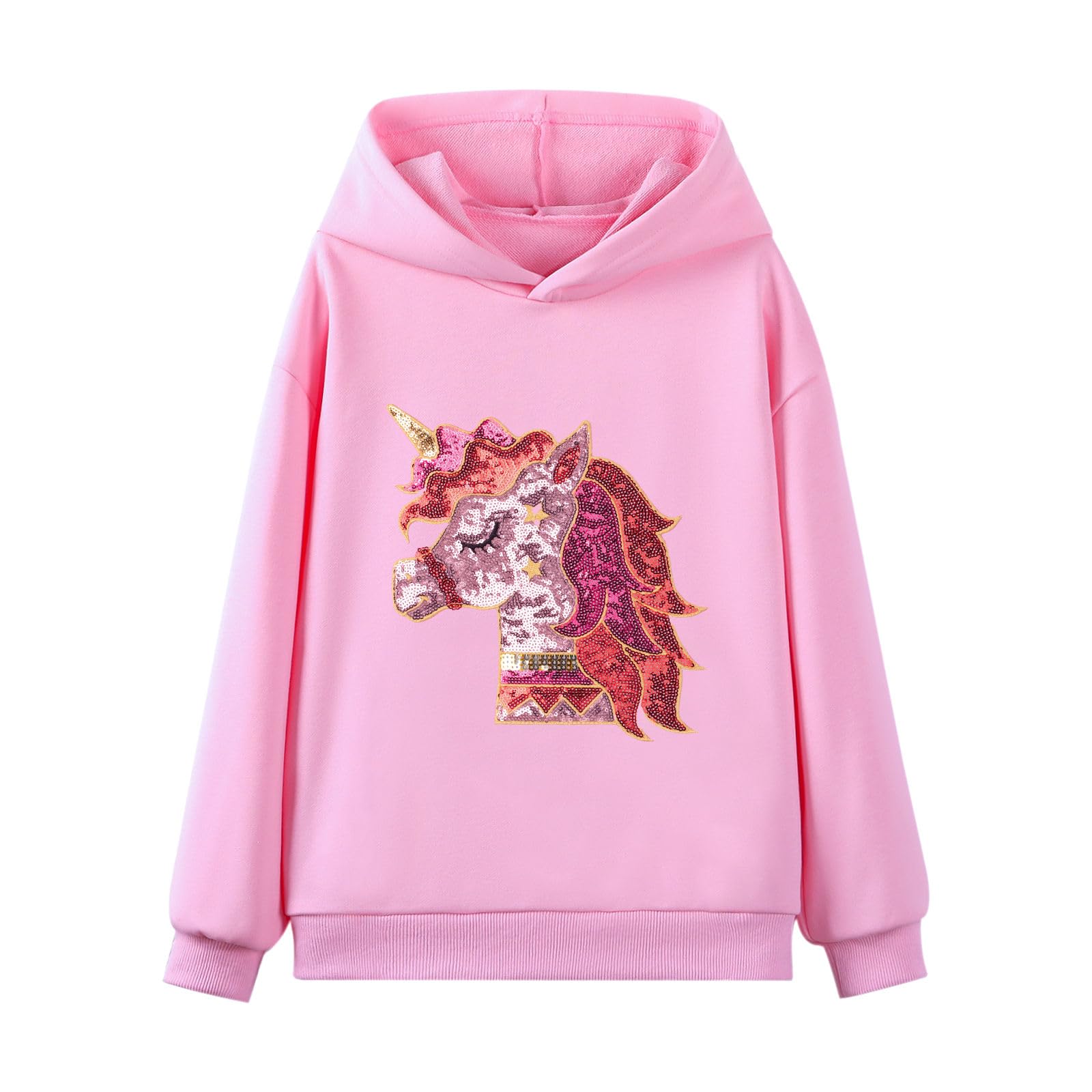 WELAKEN Sweatshirts for Girls Toddler &amp; Kids II Little Girl's Pullover Tops Sweaters &amp; Hoodies