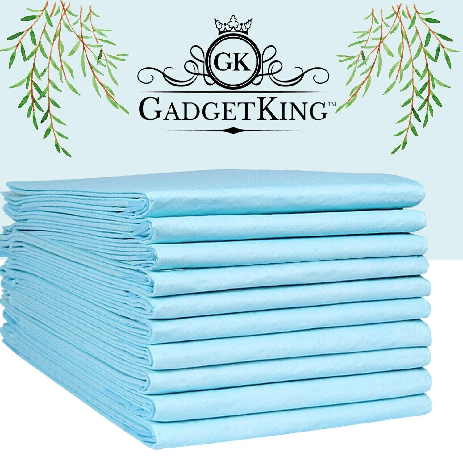 Paquete de 30 almohadillas de incontinencia para cama individual, desechables, impermeables, fundas protectoras para sofá, silla, adultos, niños, almohadillas para debajo de la cama, tamaño XL, para