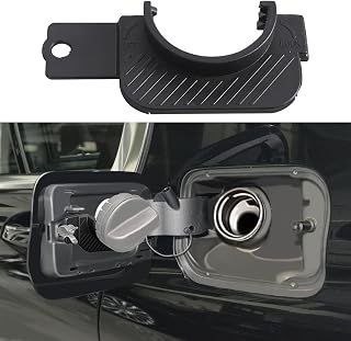 Gas Cap Holder Compatible with Toyota Tacoma 2016-2024 3rd Gen Fuel Cap Holder, Automotive Exterior Accessories Fuel Tank Cap Holder Hook Bracket Replacement for Tacoma Accessories
