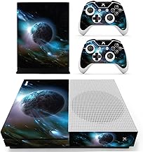 DOTBUY Xbox One S Autocollant Console Decal Vinyl Skin Sticker + 2 Autocollant Manette + 1 Autocollant Kinect Set (Dark Earth)