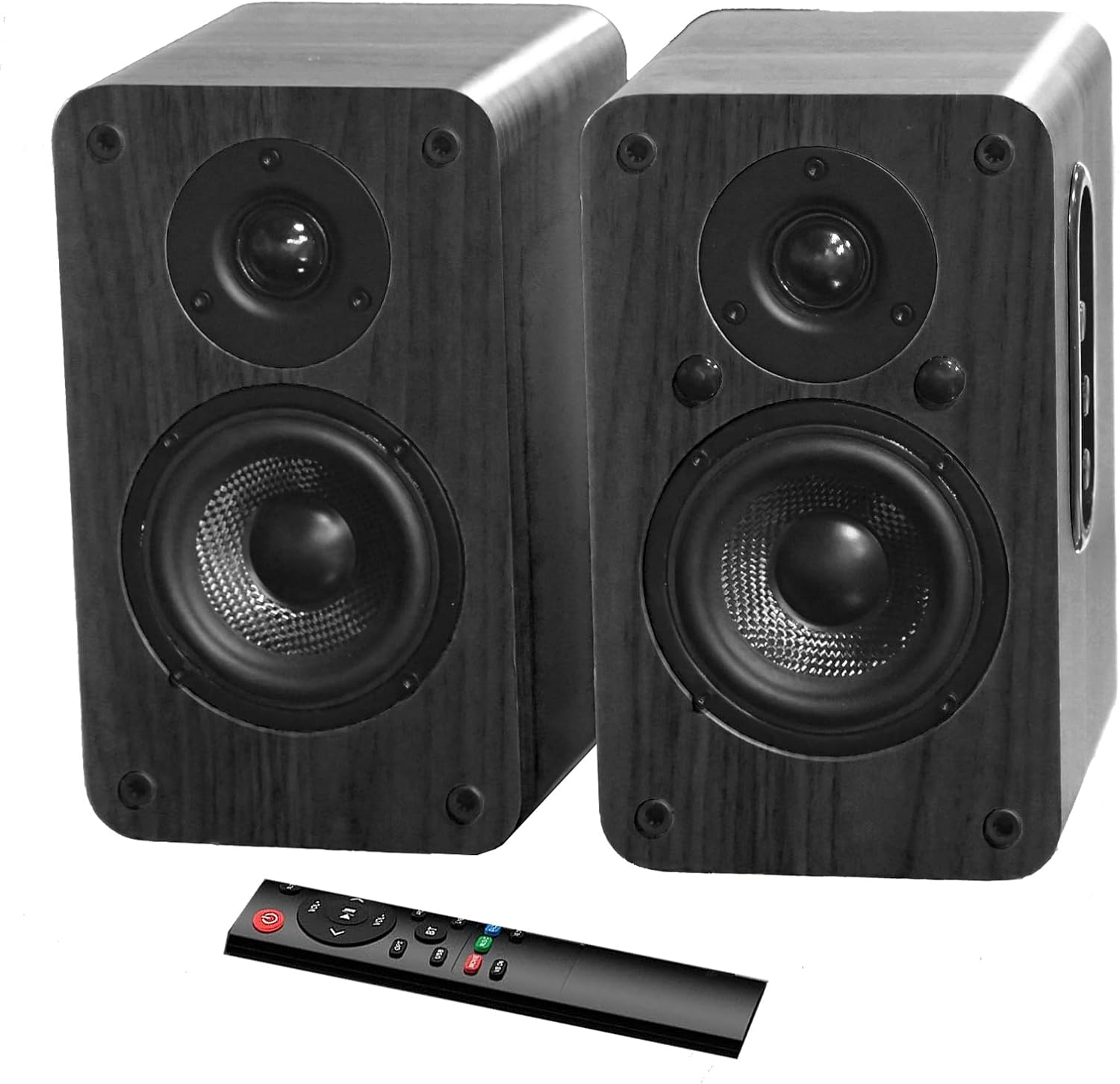 LONPOO Powered Bookshelf Speakers, Desktop Near Field