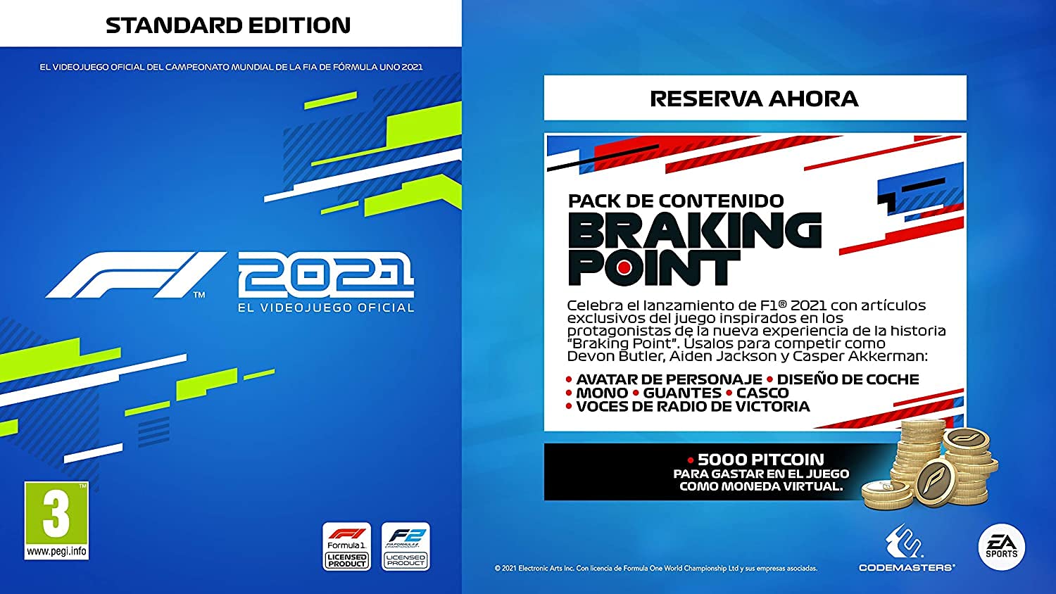 F1 2021: Standard | Código Steam para PC