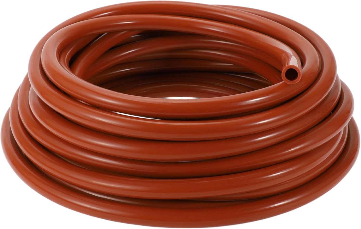 Silicone Vacuum Tubing Hose Automotive Vacuum Line High Temperature 50Ft 3/8" 10mm ID 3mm Thickness 1 Pcs Red