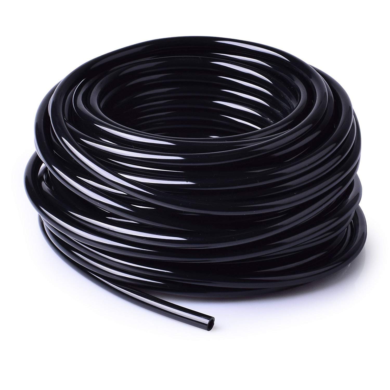 JERN Agro Drip Irrigation Hose Plant Watering Hose 4 mm Feederline Pipe, 25 Meter