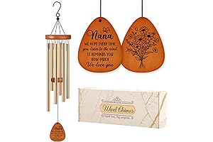 Thoughtful Mother's Day Gift for Grandma: A Wind Chime Celebrating Your Unbreakable Bond