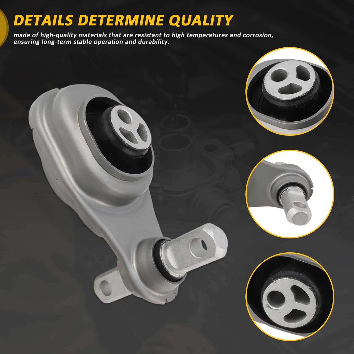 Engine Mount 2472400600 Compatible with Mercedes Benz A220 2019-2022, CLA250 2020-2023, GLA250 2021-2023, GLB250 2022-2023