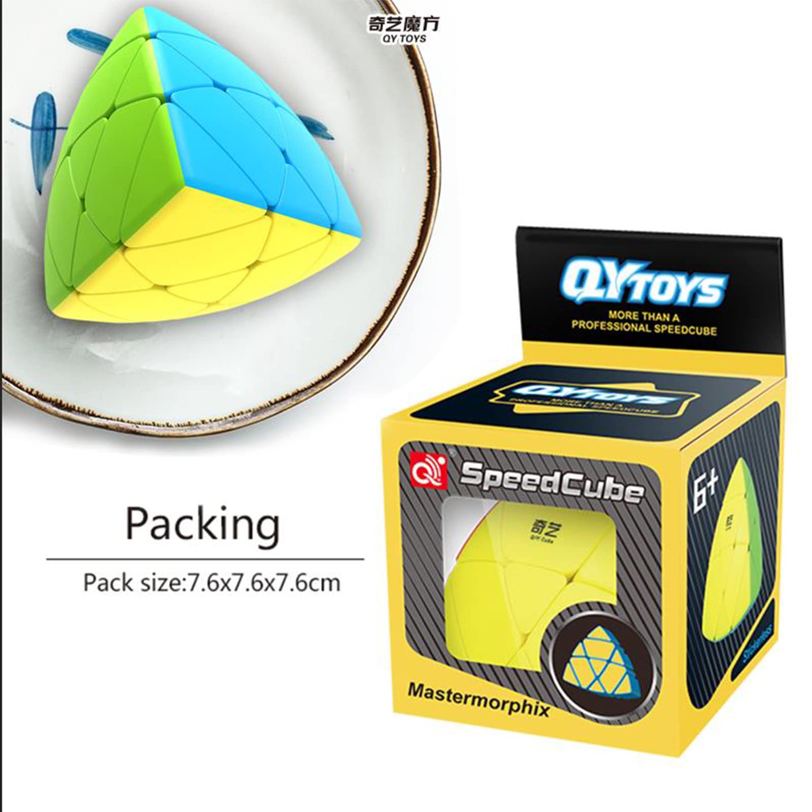 Amazon.co.jp: QYTOYS Mastermorphix 3×3キューブ、マジックキューブ