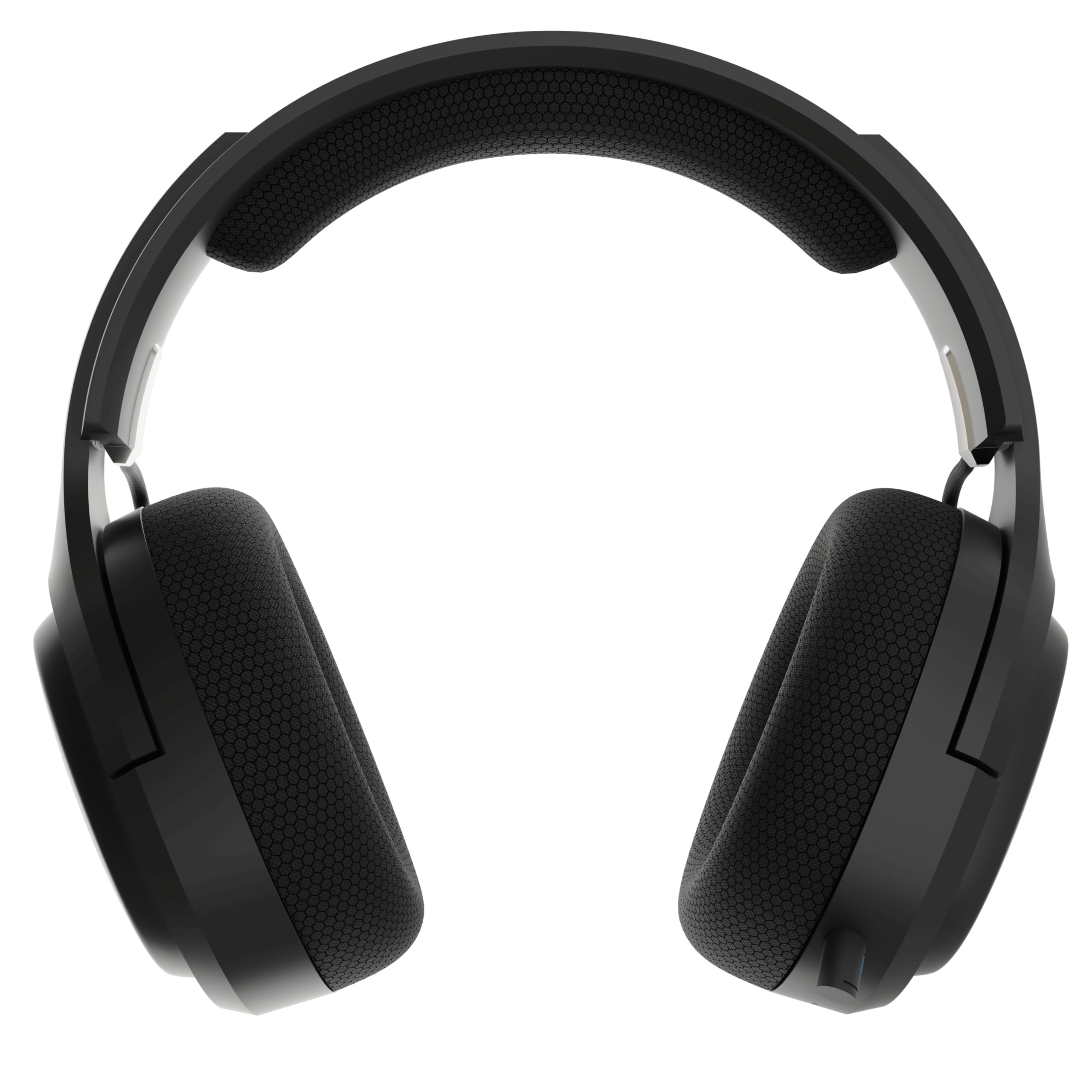 NEWSKILL Aton V2 Auriculares Gaming inalámbricos 2.4G, Bluetooth 5.0 y Cable Tipo C, micrófono retráctil, Sonido Envolvente, RGB, compatibles con PC, PS5, Switch y móvil - Negro