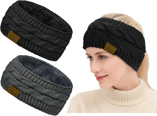 Winter Stirnband Damen - Gestricktes Kopfband für Wärme und Style