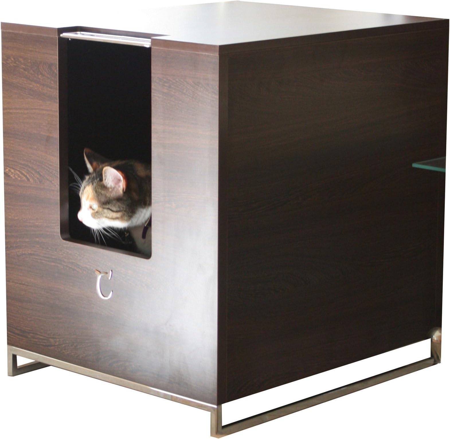 Litter Box Hider - Brown