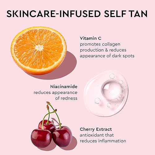 Miniatura 4 de Tanologist Loción Corporal Brightening Daily Glow - LigeraMedia, Loción Bronceadora Gradual, Sin Olor a Bronceado Falso, Sin Rayas y de Aspecto