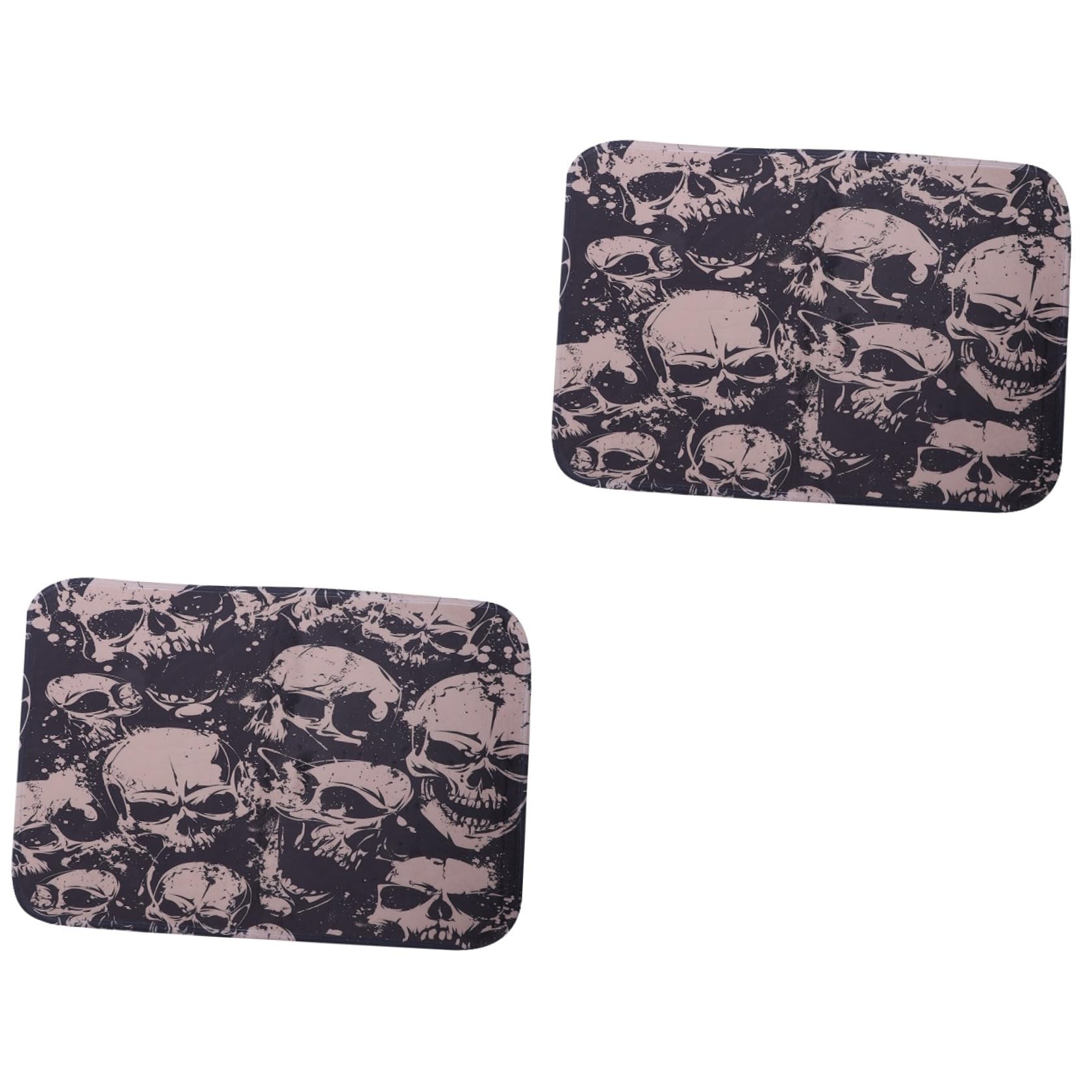 Alfombra de suelo Halloween Yardwe evita resbalones con su base especial
