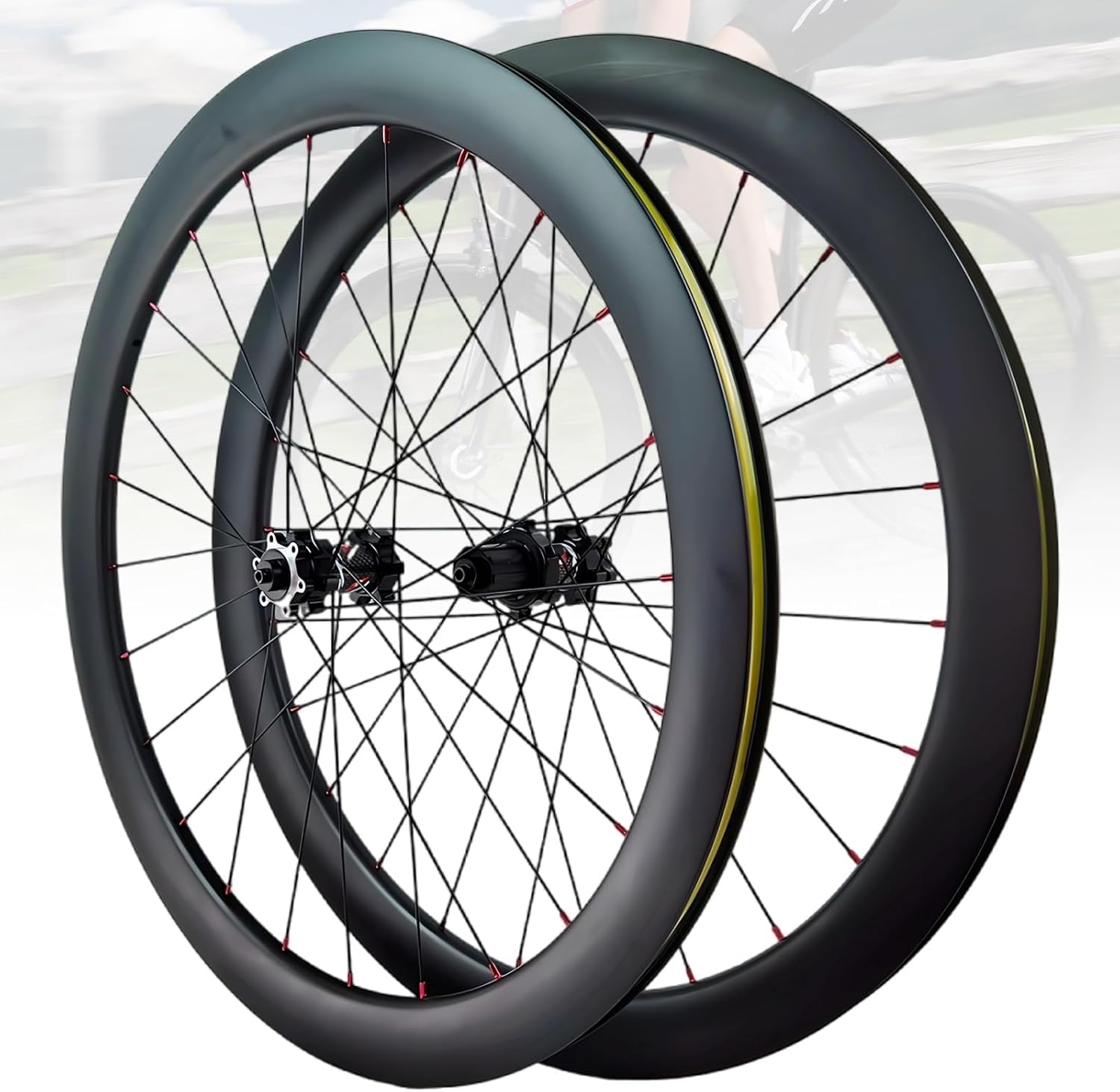 Roues route carbone 700C : éliminez le poids et roulez plus vite - 8