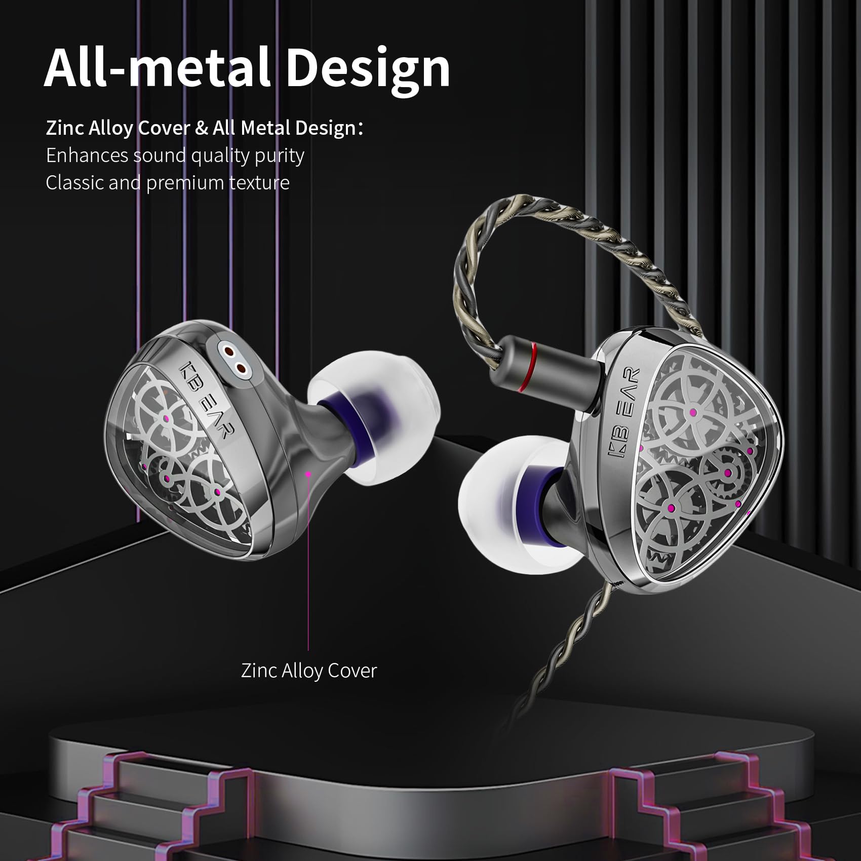 Amazon.com: KBEAR Tourbillon-Pro TB-PRO in Ear Monitor Headphones