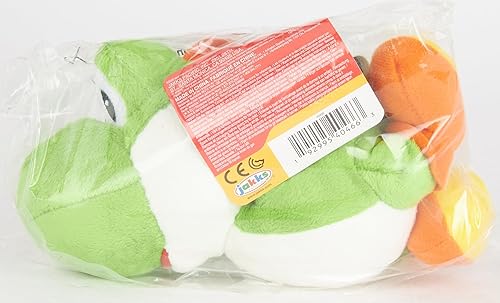 Miniatura 8 de SUPER MARIO Yoshi - Figura de peluche de 6 pulgadas, color verde