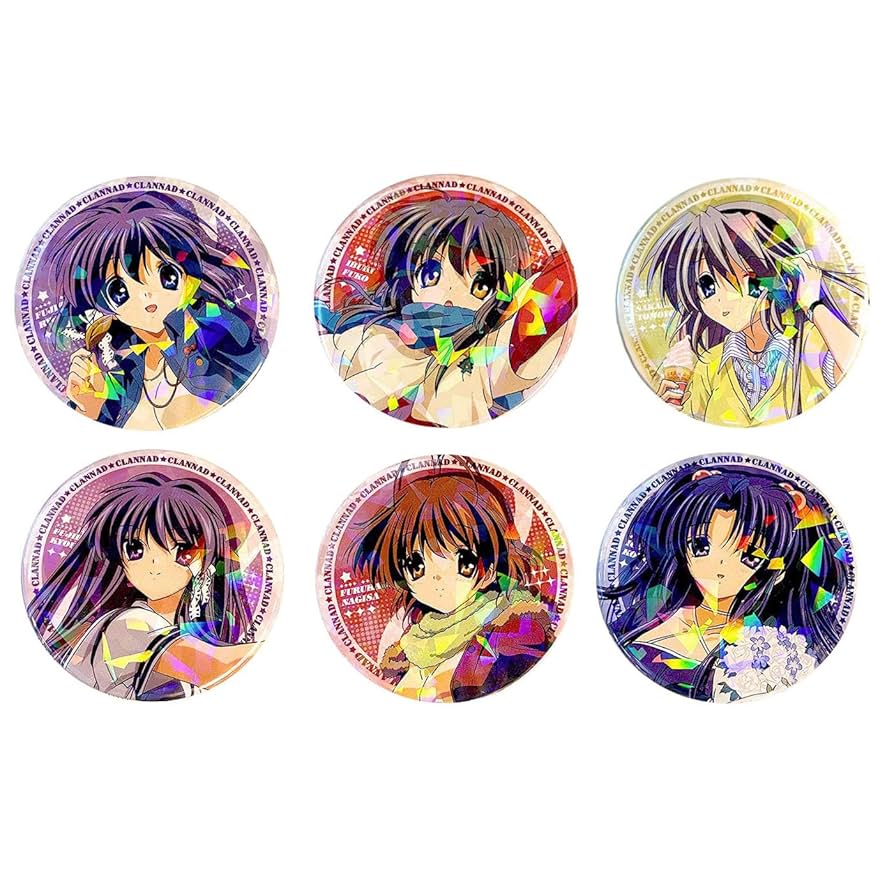 藤林杏 CLANNAD 缶バッジ 藤林杏 CLANNAD 缶バッジ