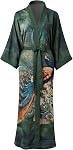 Women's Kimono Long Robe Bathrobe Nightgown