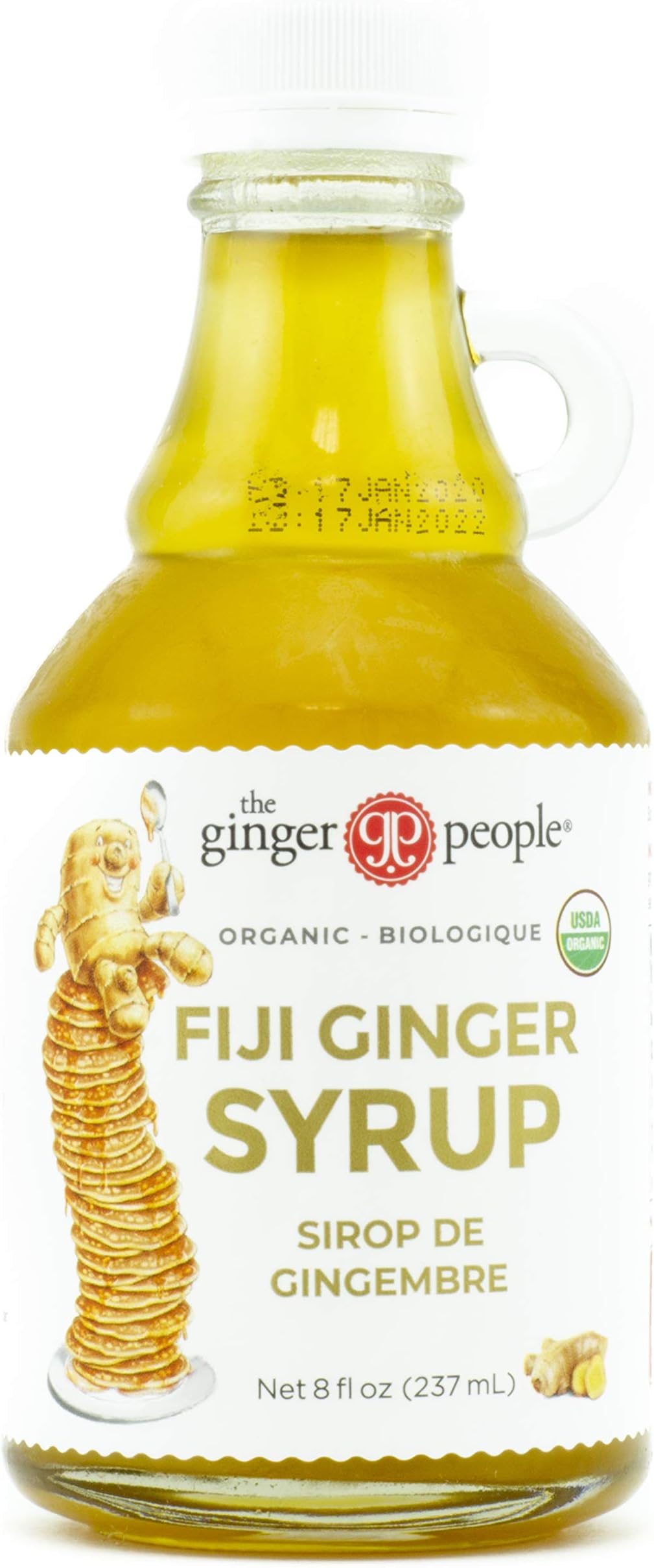GINGER PEOPLE Organic Ginger Syrup, 8 Ounce