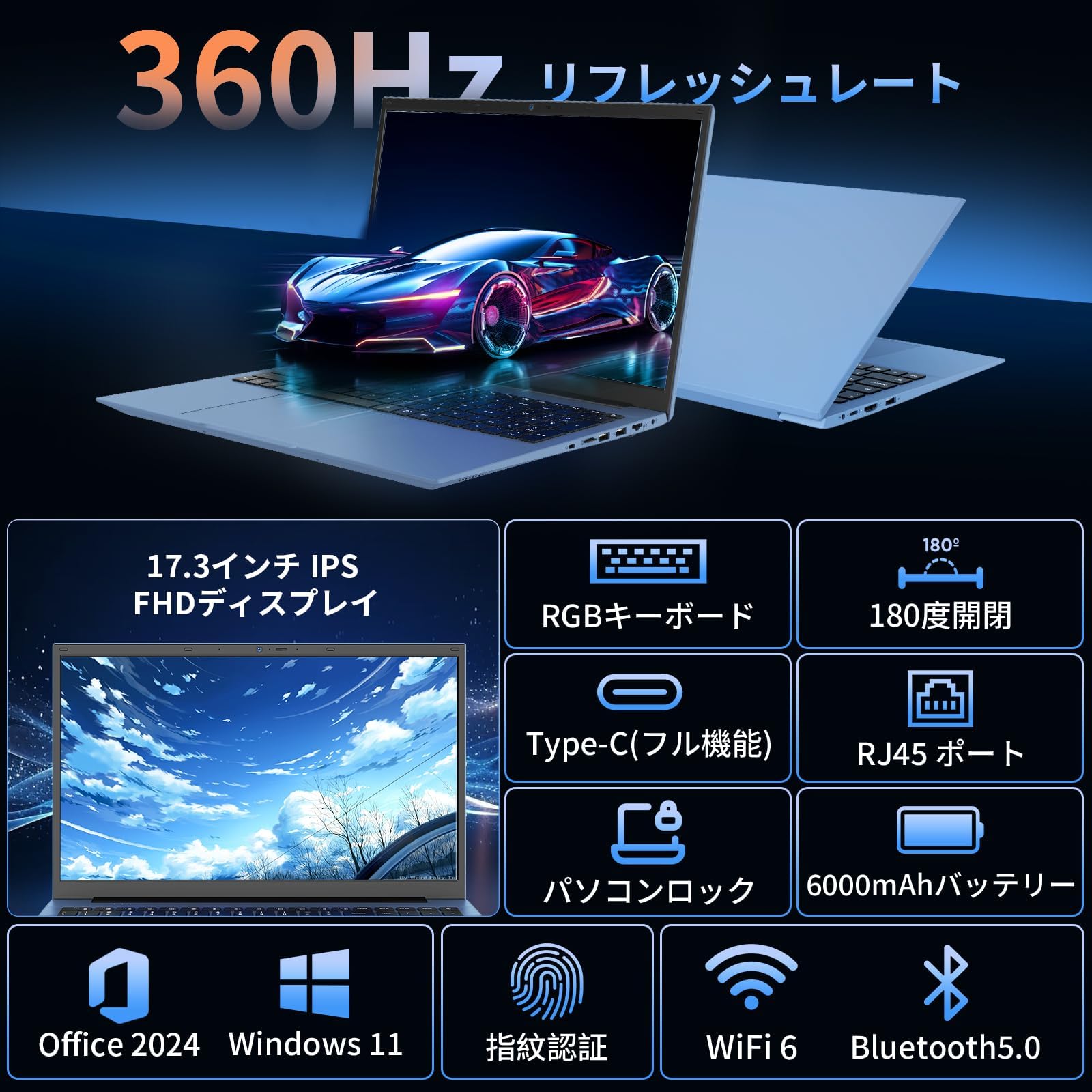 Amazon.co.jp: 17.3型 ノートPC/第10世代 Core i5 プロセッサー搭載