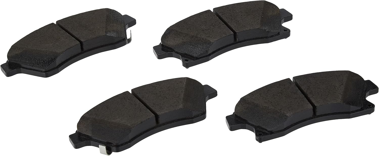 GM Genuine Parts 171-1216 (42570931) Front Disc Brake Pad Kit with Brake Pads and Clips