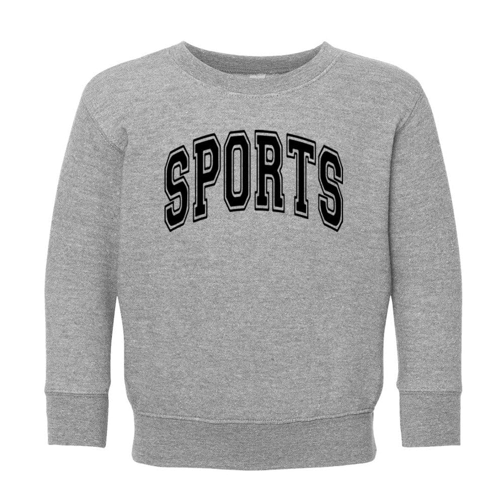Arch Sports Kids Sweatshirt Toddler 4T Heather Grey