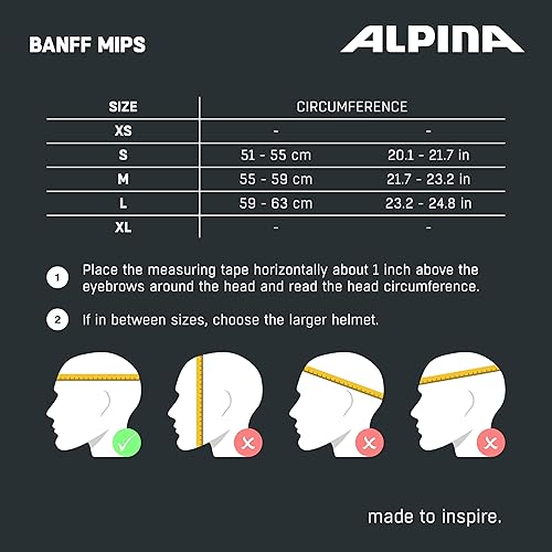 Miniatura 9 de ALPINA Banff MIPS - Casco de esquí y snowboard Freeride - ventilación cerrable, forro de lana de oveja lavalan premium y máxima protección