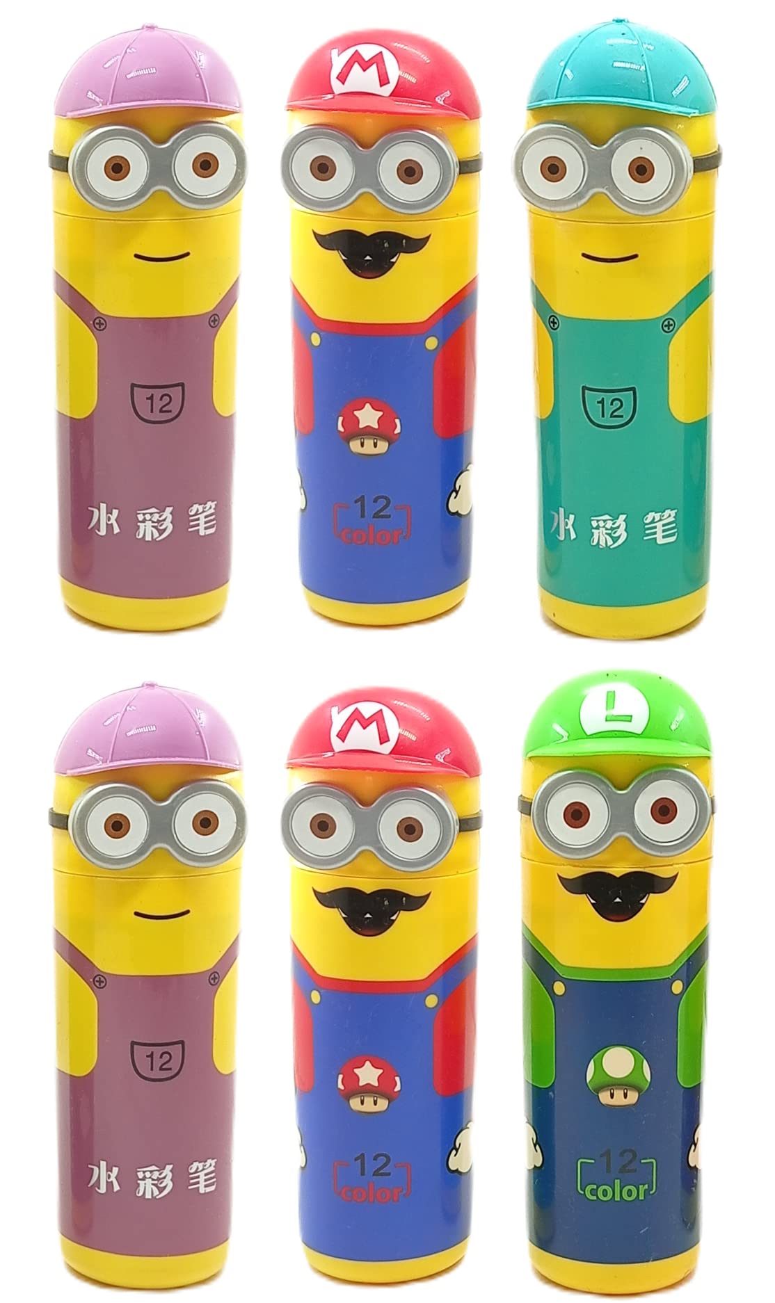 PAROWART Colour Sketch Pen Set In A Cartoon Character Box/Pencil Holder/Stationery Kit (Multicolor -Pack of 6) (B0CG262G4X) Amazon Price History, Amazon Price Tracker