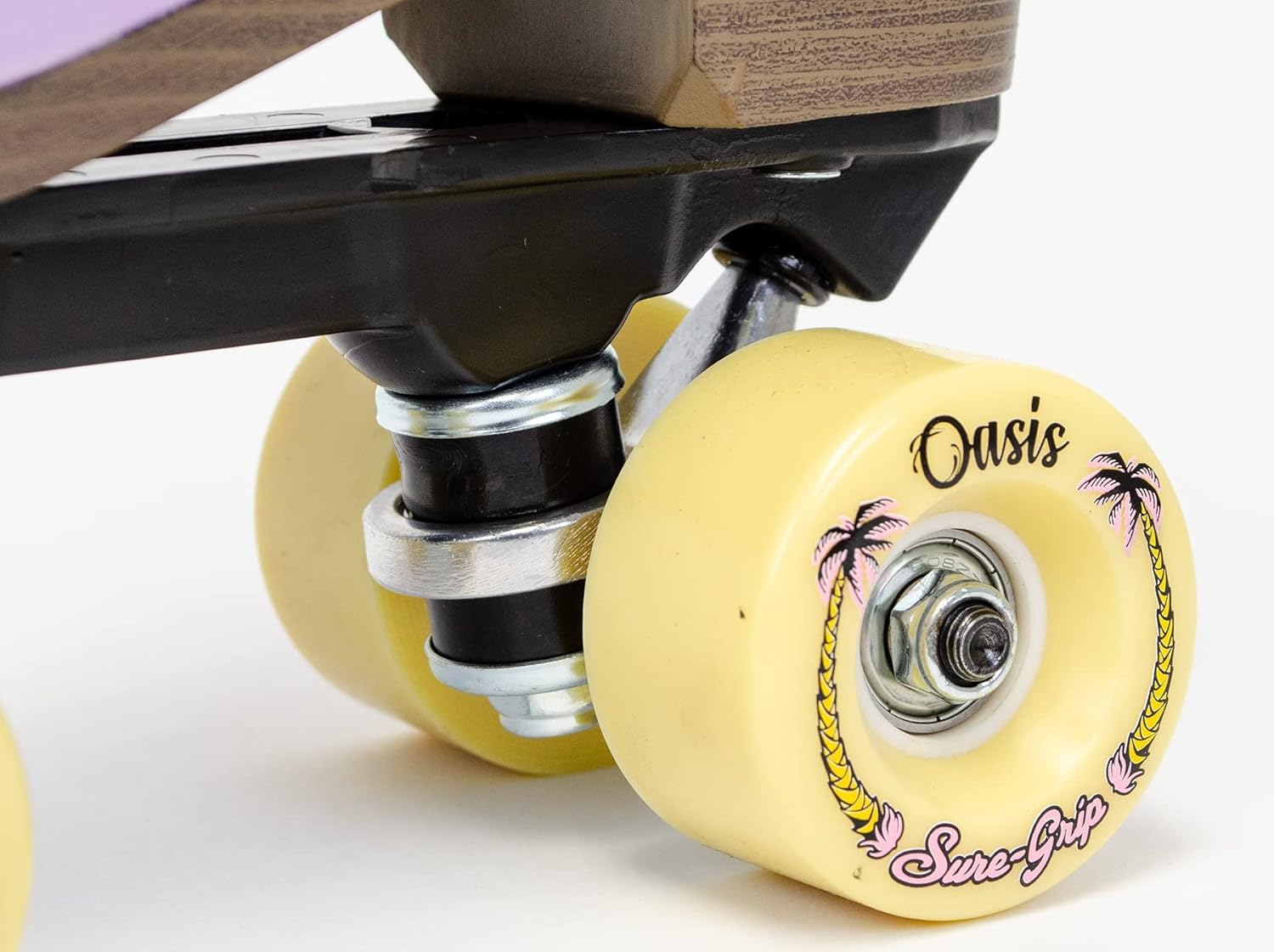 Sure-Grip Lavender Oasis Outdoor Roller Skate : Sports & Outdoors