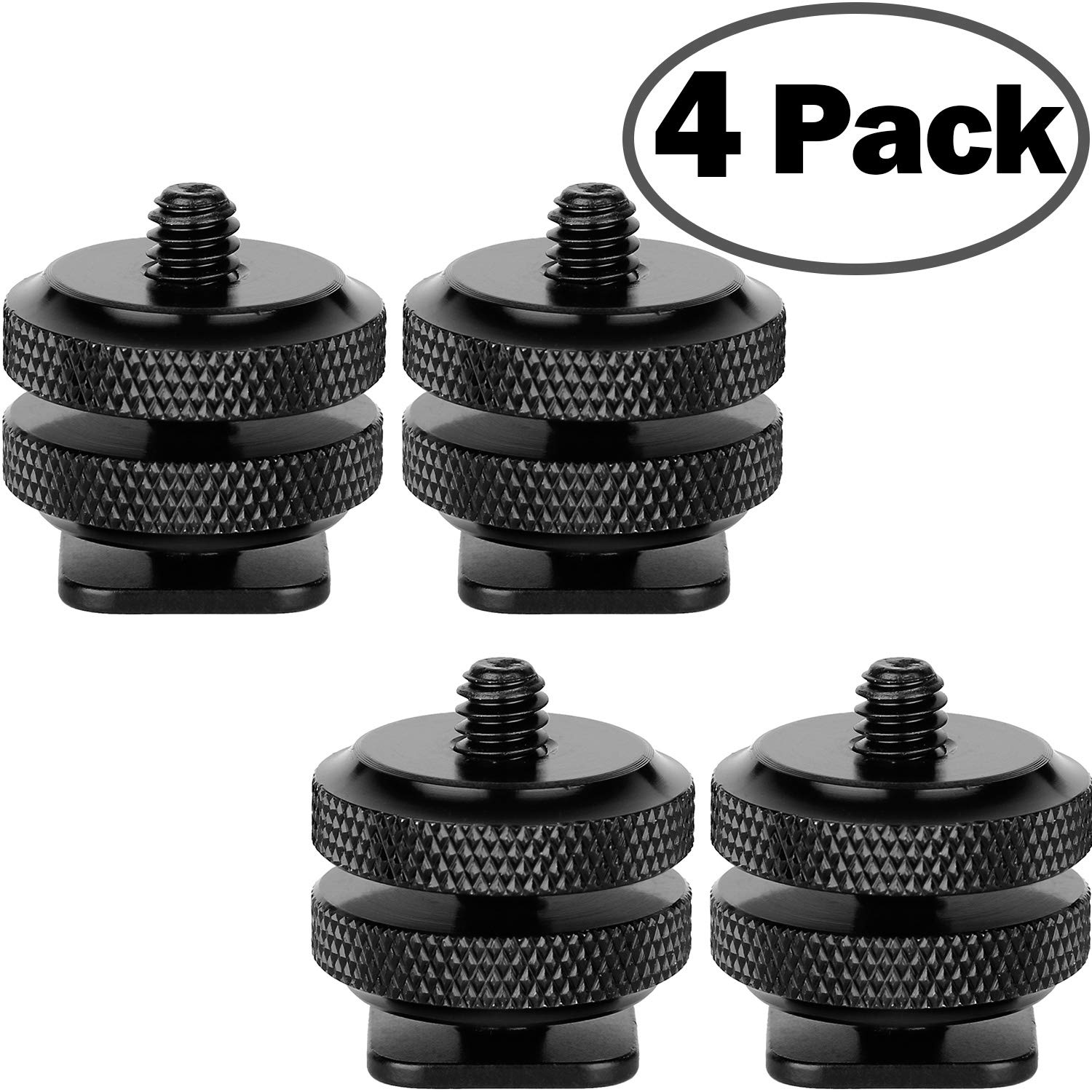 Buy ChromLives Camera Hot Shoe Mount Hot Shoe Adapter w/ 1/4" 20 Tripod