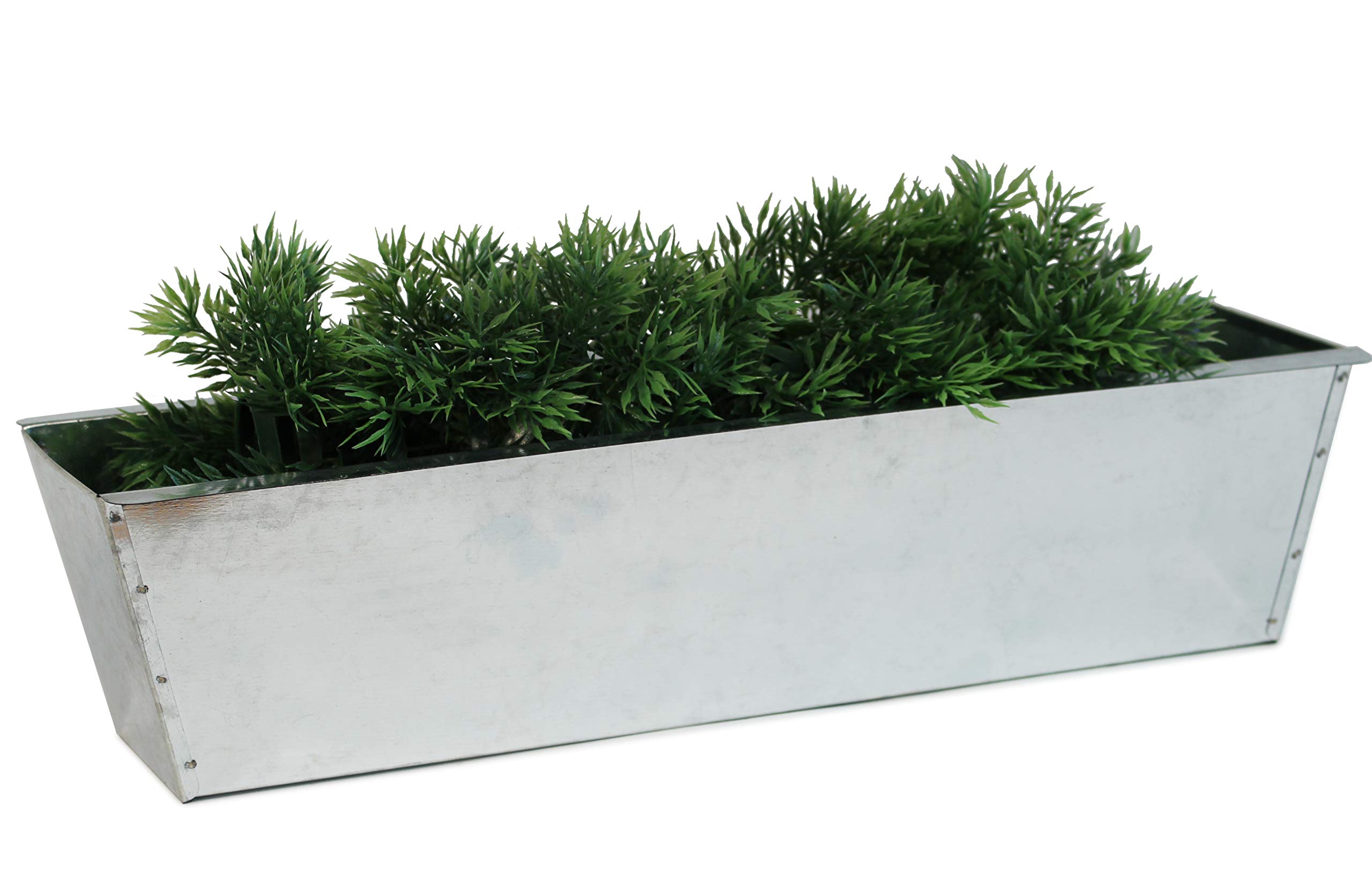 Juego De 12 Maceteros De Zinc Para Europalets - Perfectos Para Crear Tu Propio Jardín Vertical