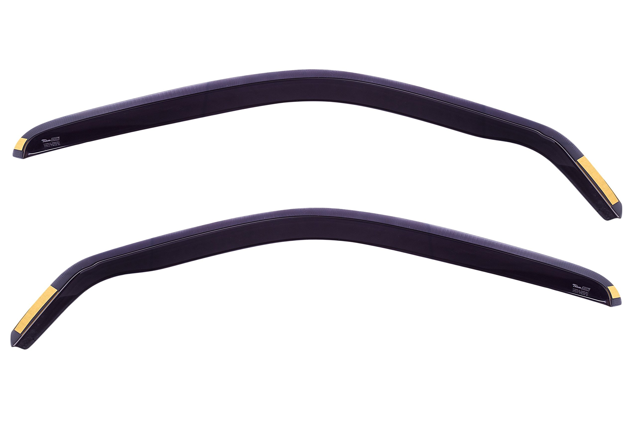 HEKO-27125 Deflectores de viento, para RENAULT CLIO MK2, 3 puertas, 1998-2005, tintados