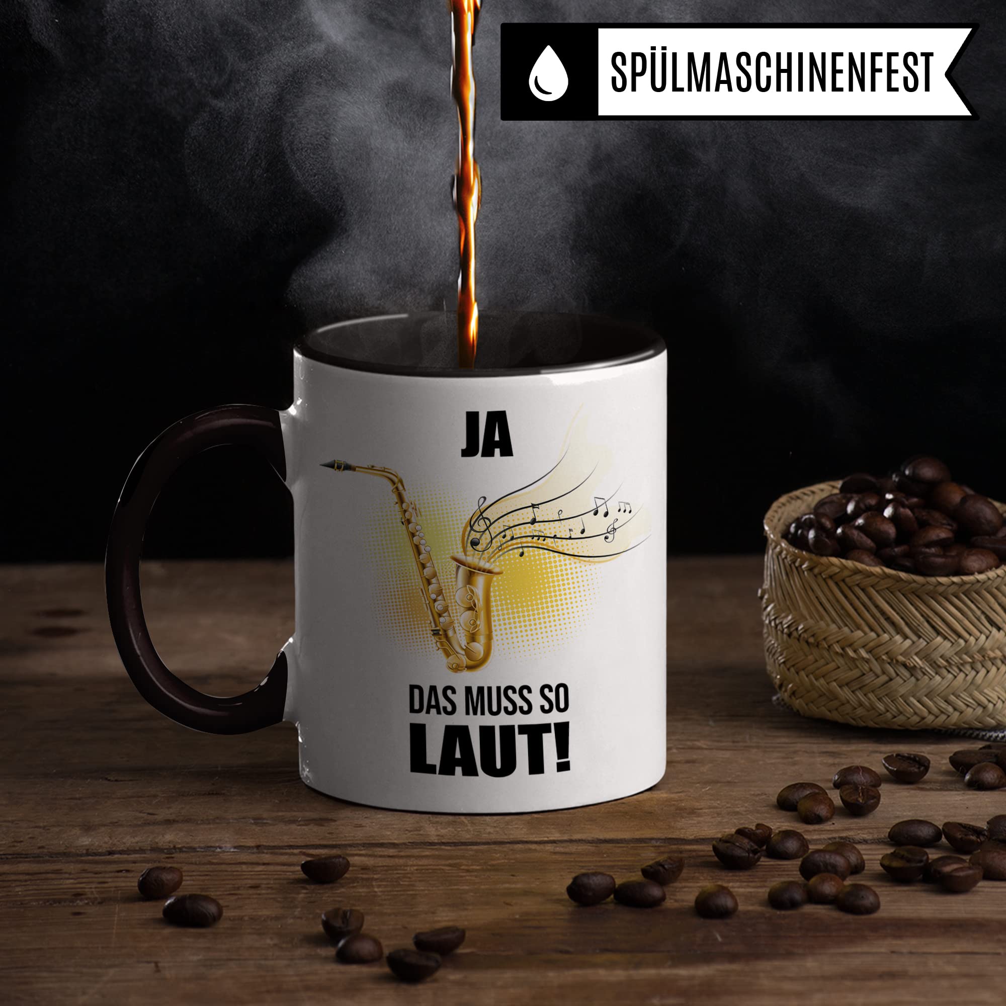 Taza de saxofón personalizada regalo de saxofón de la taza de - España