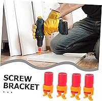 Vista 3 de Housoutil 4 piezas de clip de tornillo herramienta de carpintería insertos de tornillo para madera Tornillo de mano Abrazadera Herramientas