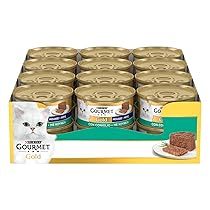 GOURMET Gold – Cibo Umido Gatto Adulto, Mousse con Coniglio. 24 Lattine da 85 g