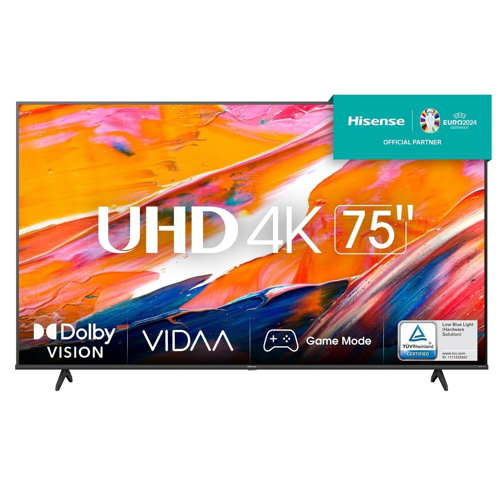 Hisense 189 cm (75 inches) Bezelless Series 4K Ultra HD Smart LED