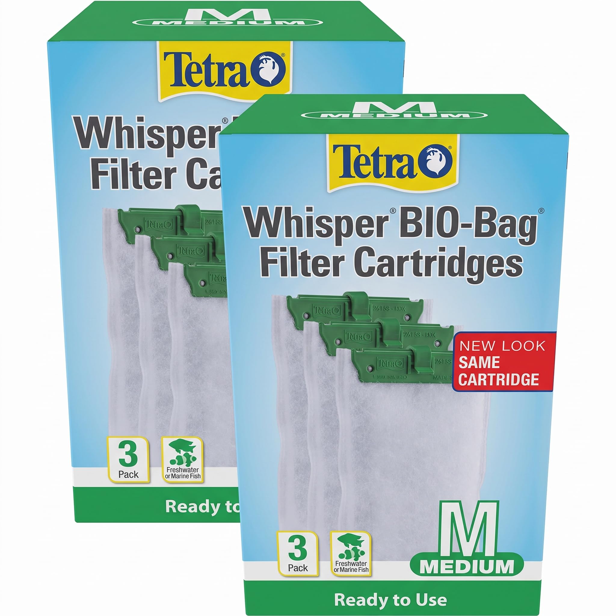 Tetra Bio-Bag Filter Cartridges - Clear Aquarium Water -16