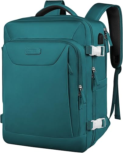 JCDOBEST Mochila de viaje grande, mochila de mano aprobada por vuelo para hombres y mujeres, mochila grande de senderismo, Albaricoque, Mochila para
